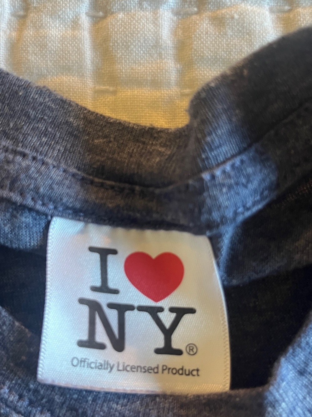 I Heart New York Navy Blue Kids T-Shirt 2-4 Years Small - Picture 3 of 4